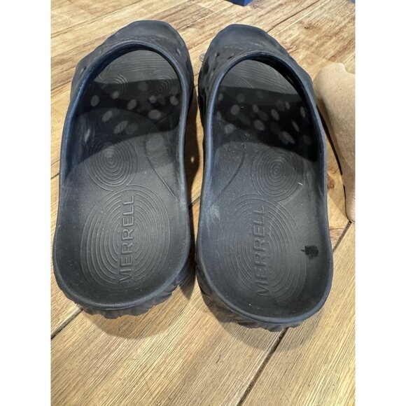 Merrell Sandals Mens 13 Hydro Slide Black Slip On Comfort Low Top Open Toe Flats main image 11